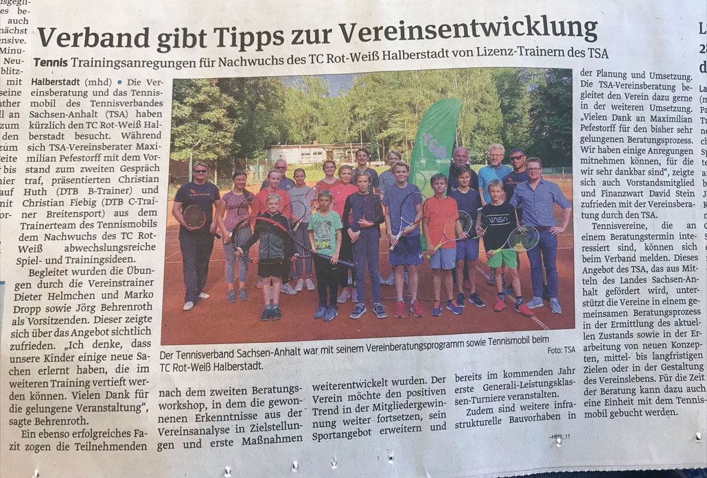 Read more about the article Verband gibt Tipps zur Vereinsentwicklung