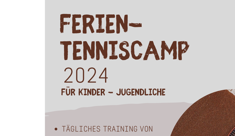 Read more about the article Ferien Tenniscamp v. 24.06. – 28.06.2024