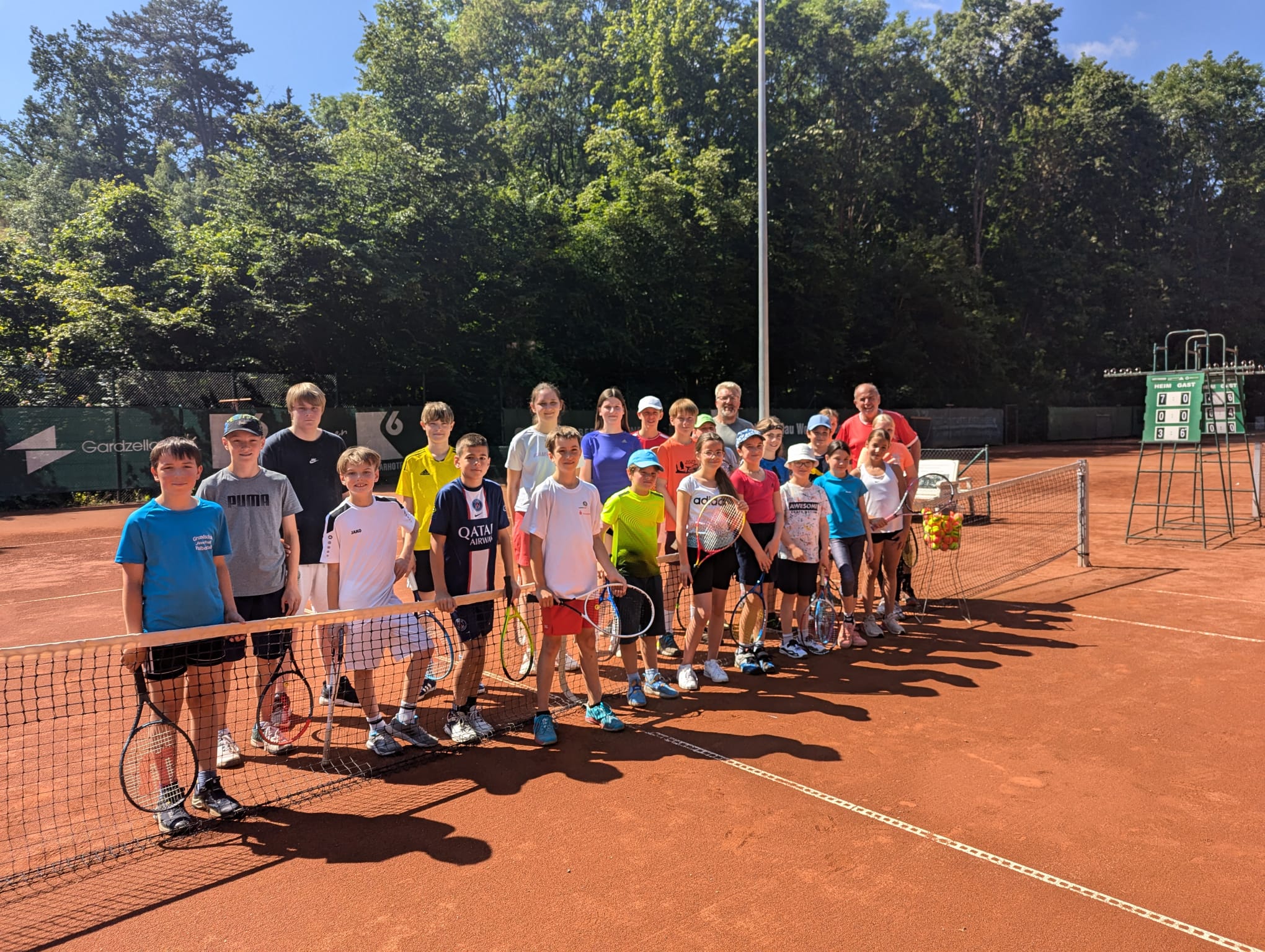 Read more about the article Ferien Tenniscamp voller Erfolg!